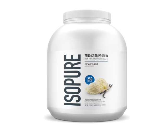 Isopure Zero Carb Protein Powder Creamy Vanilla 4.5 lbs