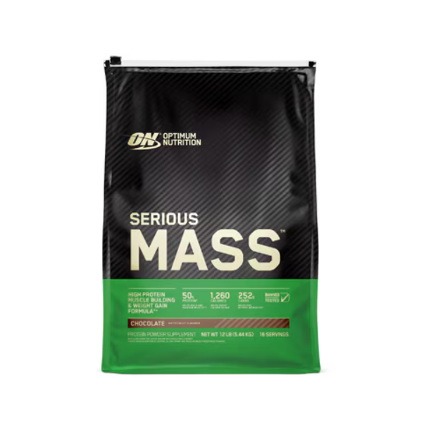 Optimum Nutrition Serious Mass Chocolate -- 12 lbs